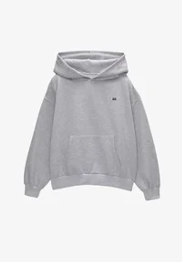 OVERSIZE LOGO - Kapuzenpullover - grey