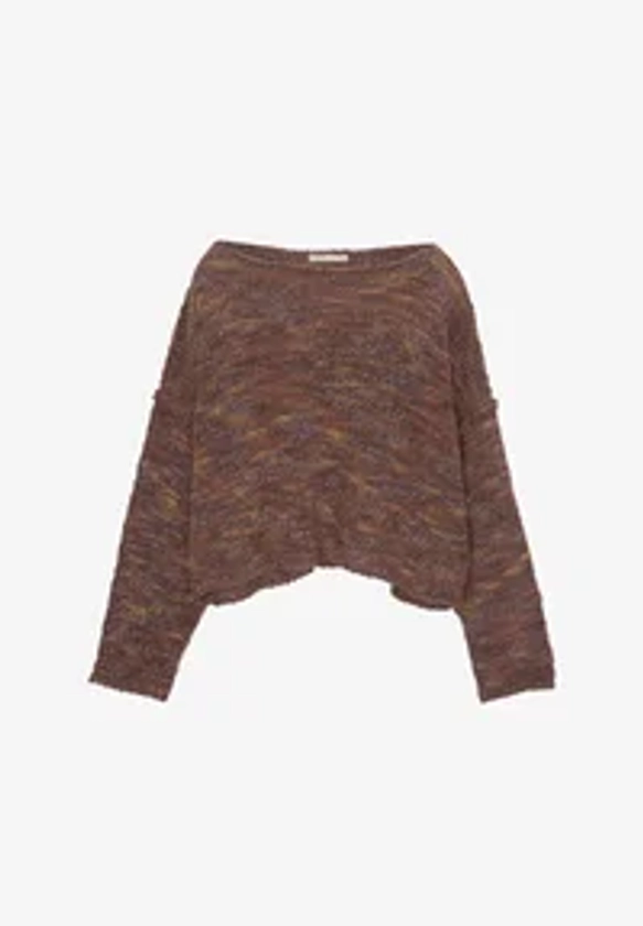 PULL&BEAR OVERSIZED - Pullover - brown/marron - ZALANDO.FR