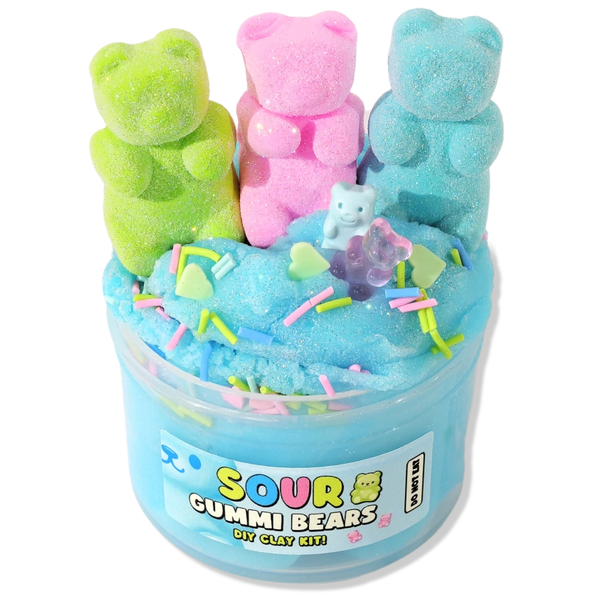 Sour Gummi Bears CLAY Kit