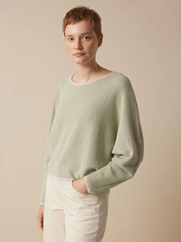 Pullover aus Alpakawolle | Grüne Erde