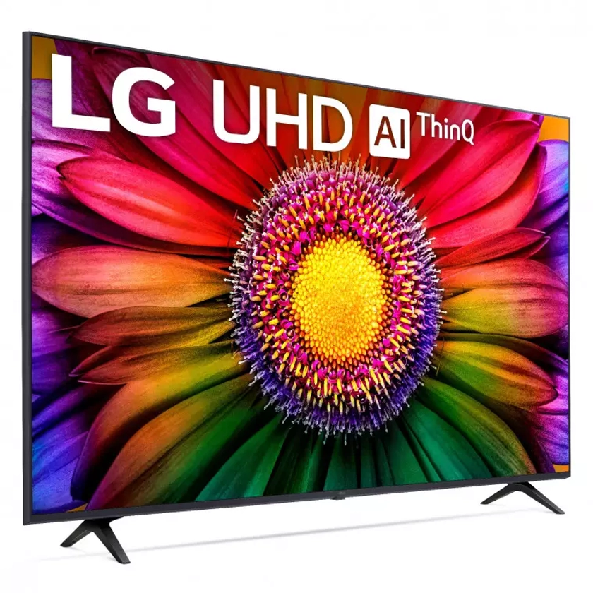 TV LG UHD 4K de 65'' Serie 80, Procesador Alta Potencia, HDR10 / Dolby Digital Plus, Smart TV webOS23