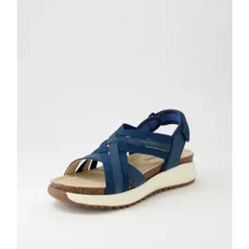 Annie 02 Ocean Leather Sandals