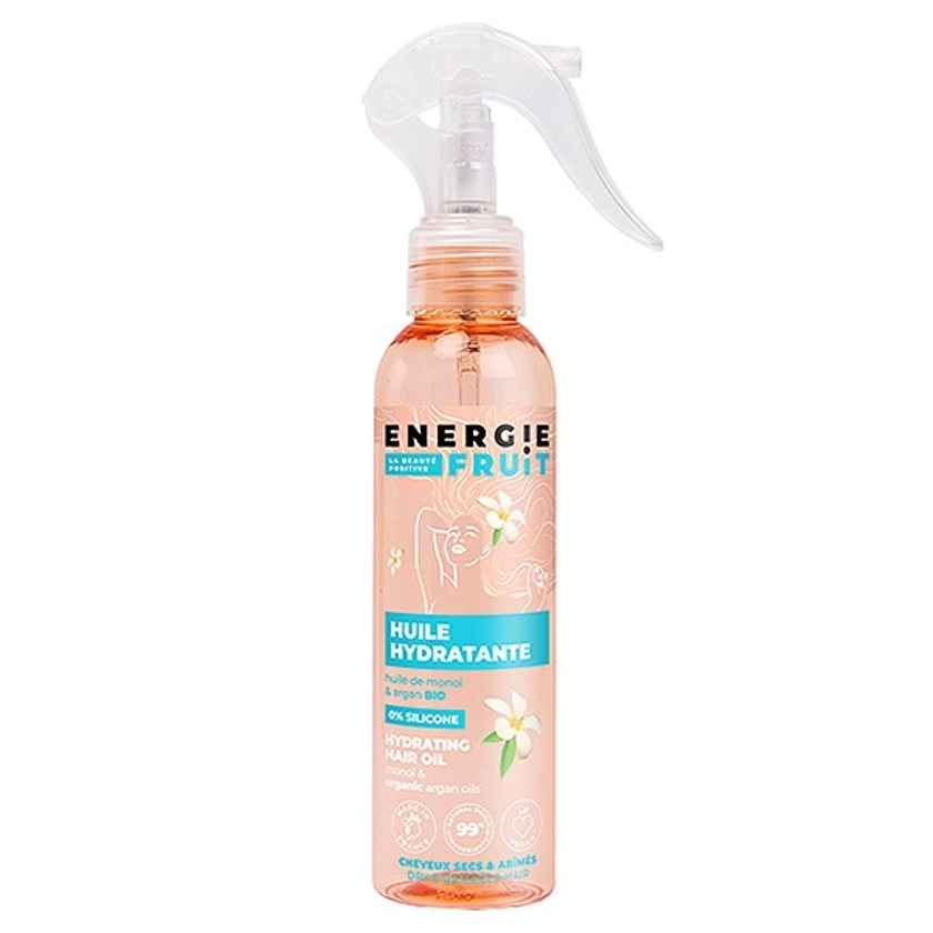 Energie Fruit Huile Sublimissime Réparatrice Monoï et Huile d'Argan Bio 150ml