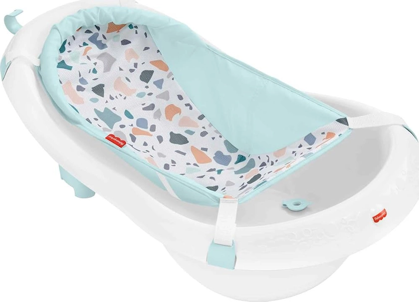 Amazon.com: Fisher-Price 4-In-1 Sling 'n Seat Baby Bath Tub Pacific Pebble : Baby