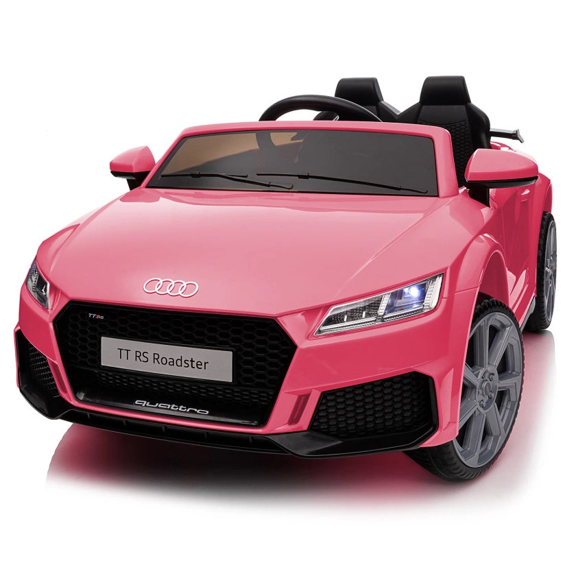 Licensed Audi Kids Ride on Car, 12V/7Ah Electric Ride-on Toy with Remote & Bluetooth