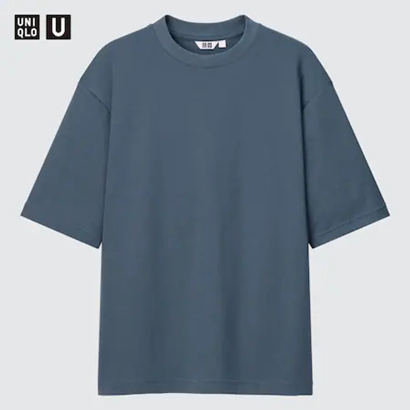 T-Shirt AIRism Coton Manches Mi-Longues