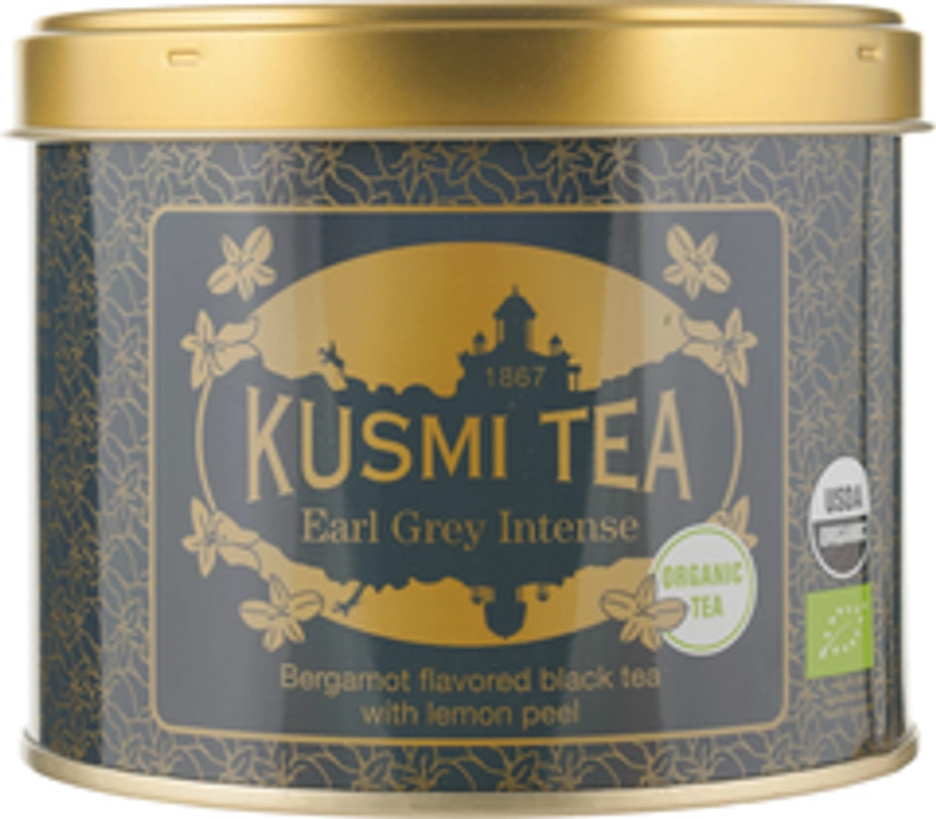 Чай чорний Kusmi Tea Earl Grey Intense органічний 100 г (3585810085159)