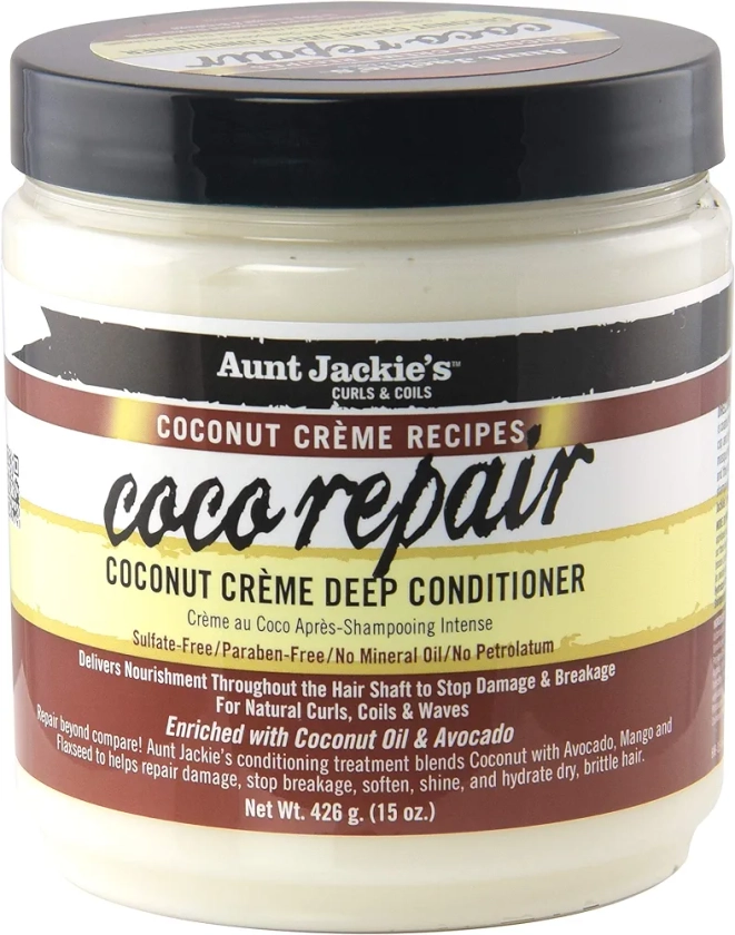 Aunt Jackies Coconut Creme Coco Repair Mousses, 436 ml