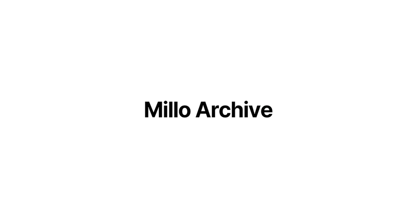 Millo Archive, MILLO WOMEN 공식 온라인 스토어