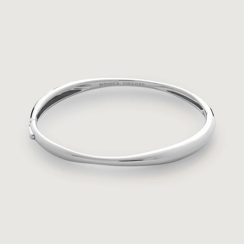 Sterling Silver Nura Reef Thin Bangle