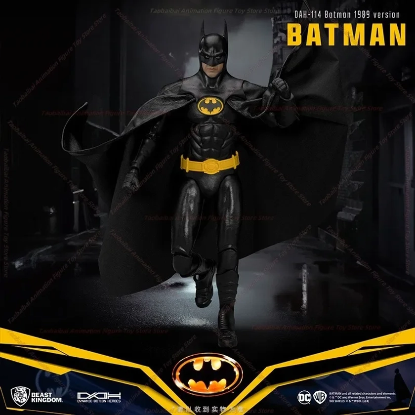 Figurine d'action Beast Kingdom DC Bell, Keaton Pattinson, Batman, figurine à collectionner mobile, cadeau, nouveau, pré-vente - AliExpress