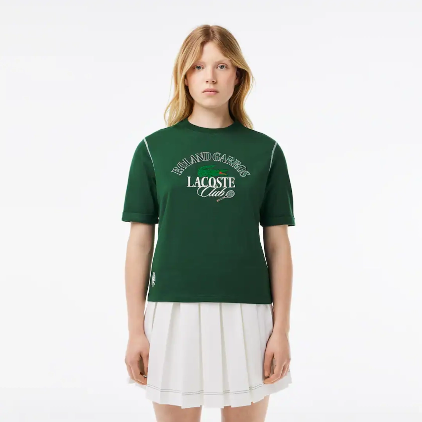 T-shirt en coton Édition Roland Garros