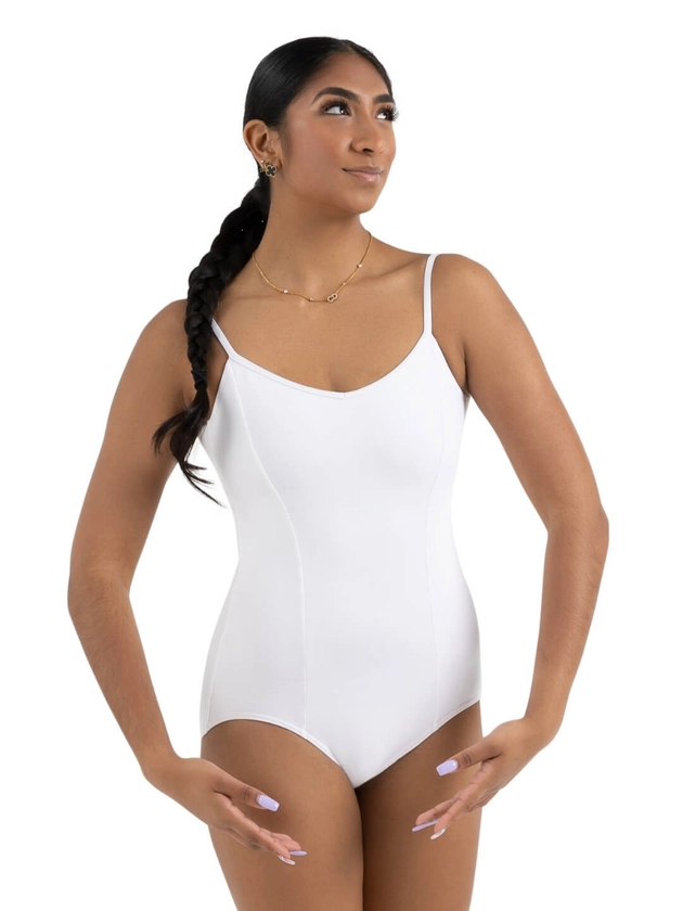 Boat Neck Camisole Leotard