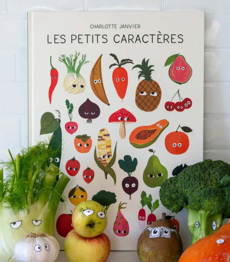 Livre Les petits caractères - Mini Colocs