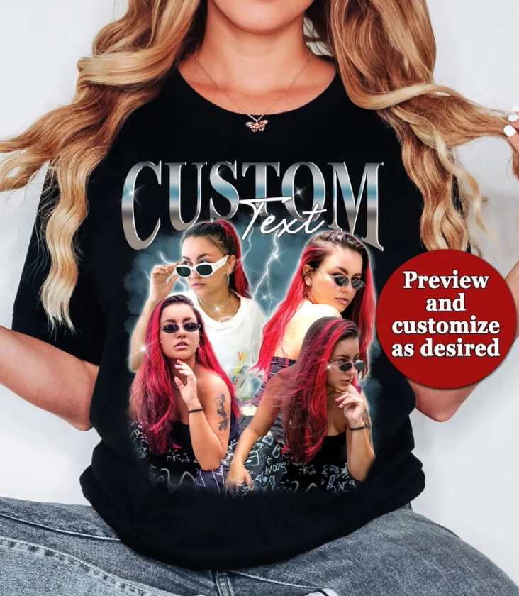 Custom Bootleg Rap Tee, CUSTOM Your Own Bootleg Shirt sold by Baby-Sitter_Hanni | SKU 90477390 | 50% OFF Printerval
