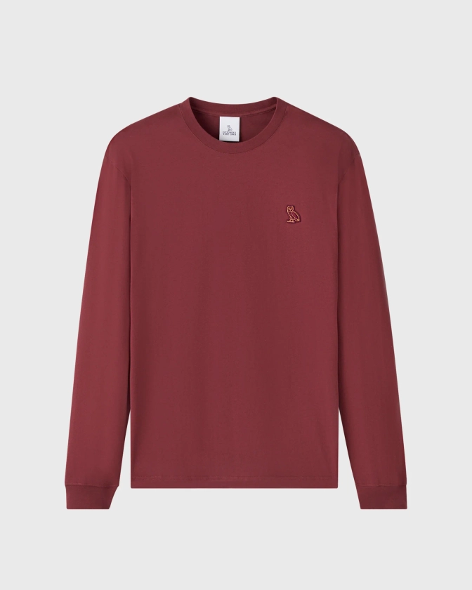 Classic Long-Sleeve T-Shirt - Burgundy