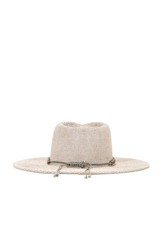 Nikki Beach Smokey Hat in Grey & Grey | REVOLVE