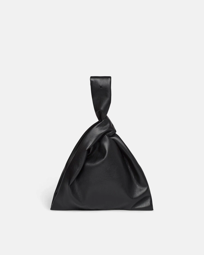 Jen - Okobor™ Alt-Leather Clutch Bag - Black
