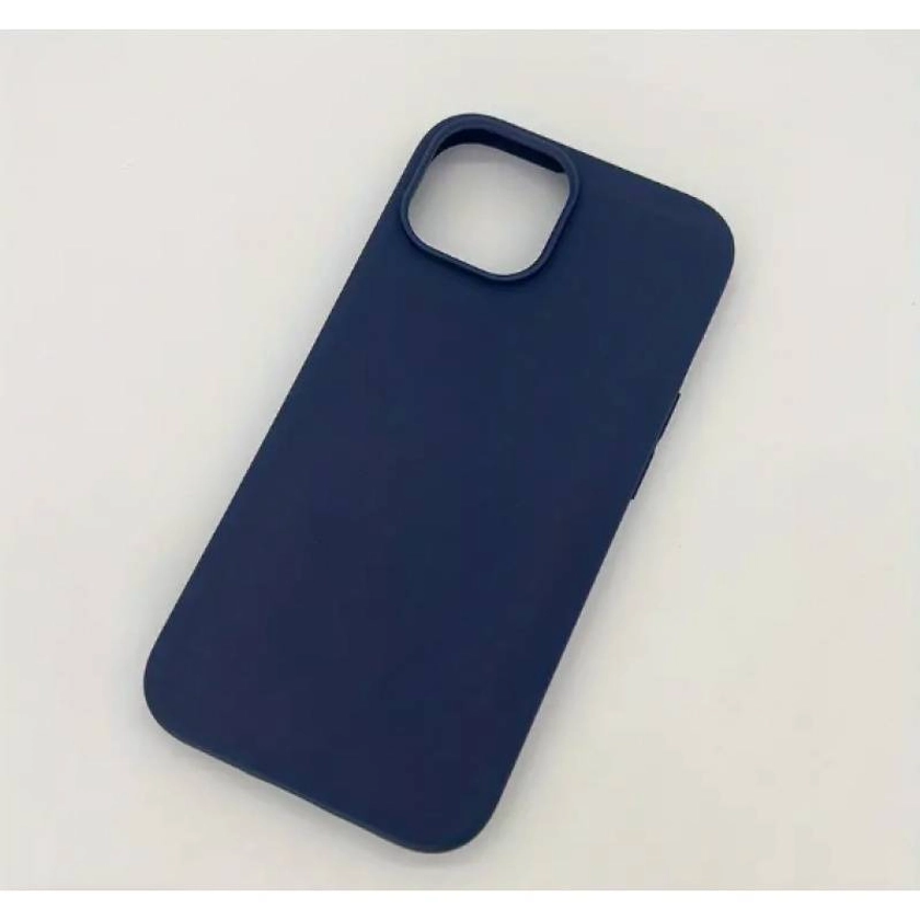 Coque Téléphone En Tpu Unie Couverture Arrière Protection - Temu France