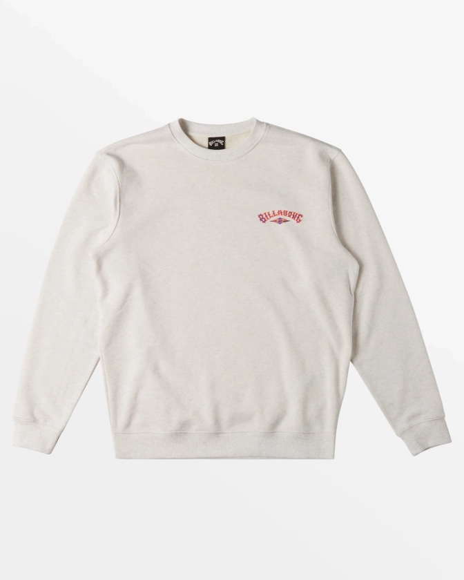 Short Sands Crew Neck Sweatshirt - Oatmeal Heather