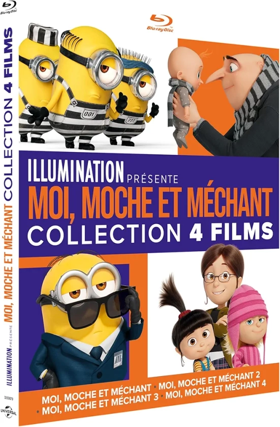 Moi, Moche et méchant-L'Intégrale [Blu-Ray]