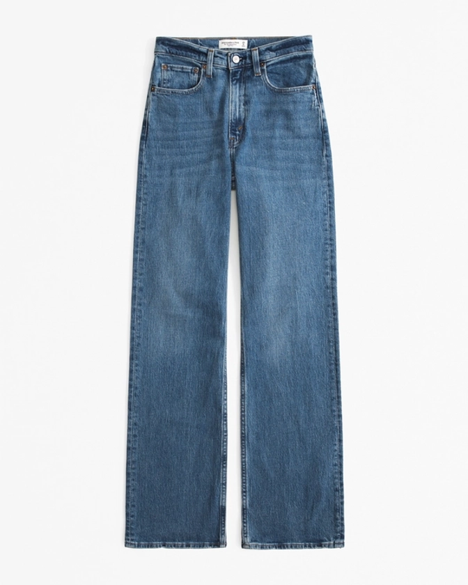 Women's High Rise 90s Relaxed Jean | Women's New Arrivals | Abercrombie.com