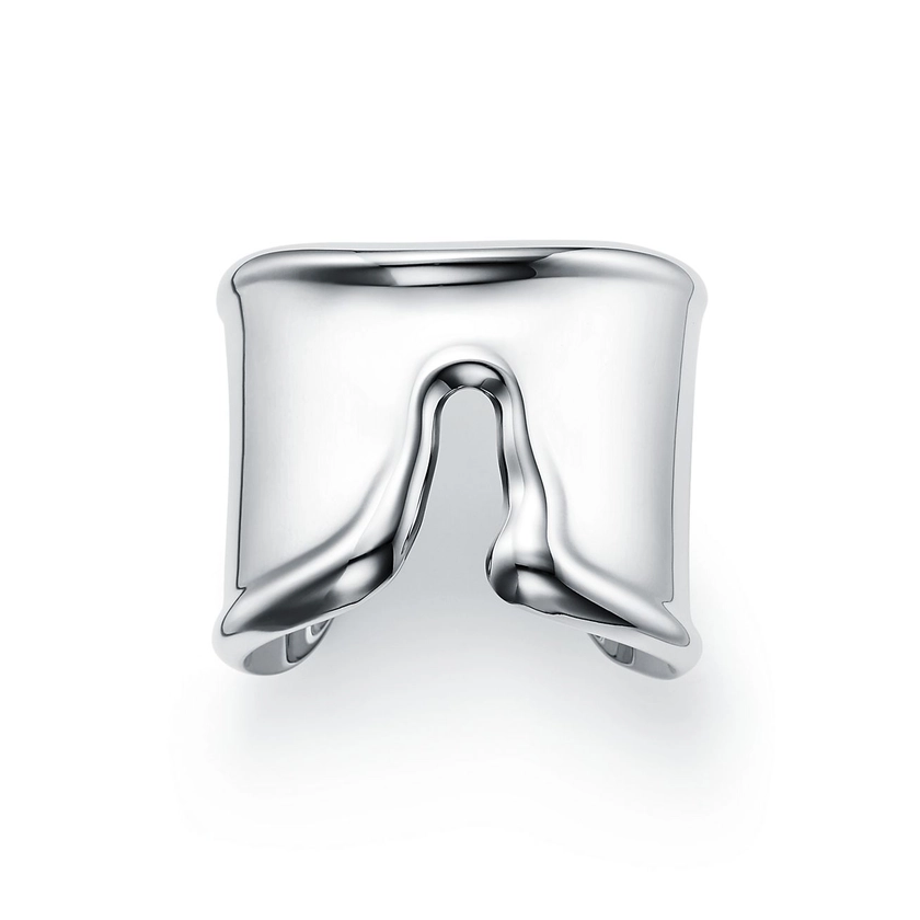 Elsa Peretti® Split cuff in sterling silver, medium. | Tiffany & Co. UK