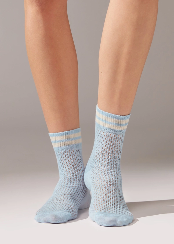 Fretwork Short Socks