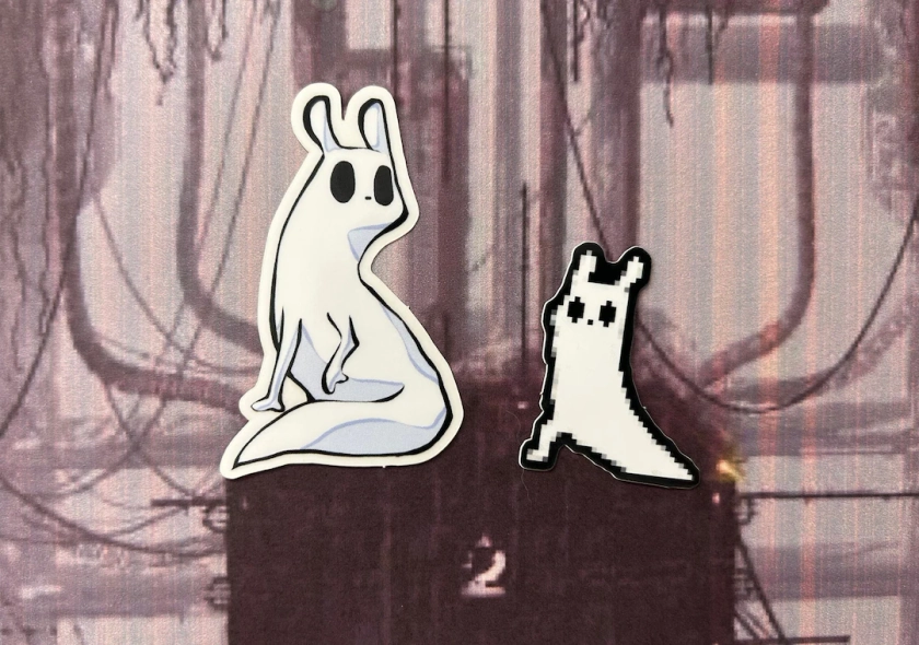 Slugcat Rainworld Vinyl Sticker | Diecut & Waterproof |