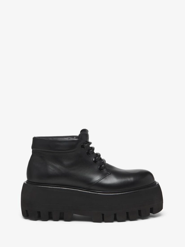 Chaussures Sofa à lacets Noir pour Homme | Alexander McQueen