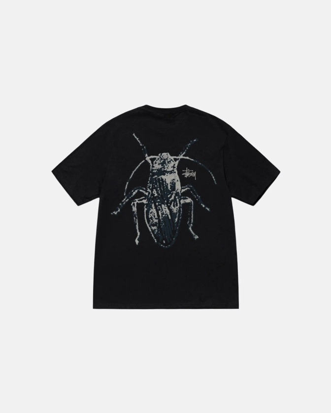 Roach Tee in black - Stüssy UK