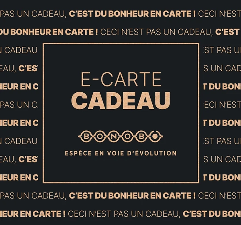 La carte cadeau | Bonobo