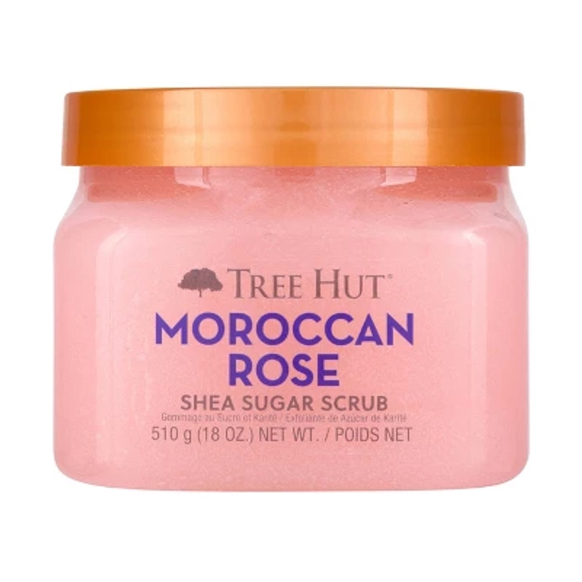 Tree Hut Moroccan Rose Shea Sugar Body Scrub - 18oz