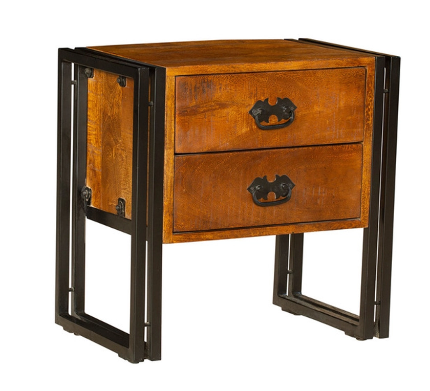 Astra 2 Drawer Bedside Table | Fantastic Furniture