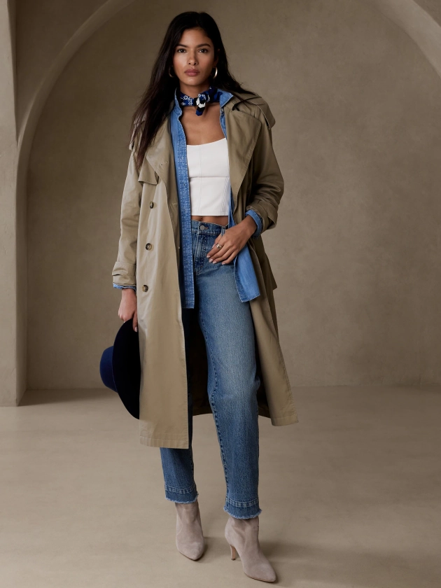 Banana Republic CLASSIC TWILL TRENCH