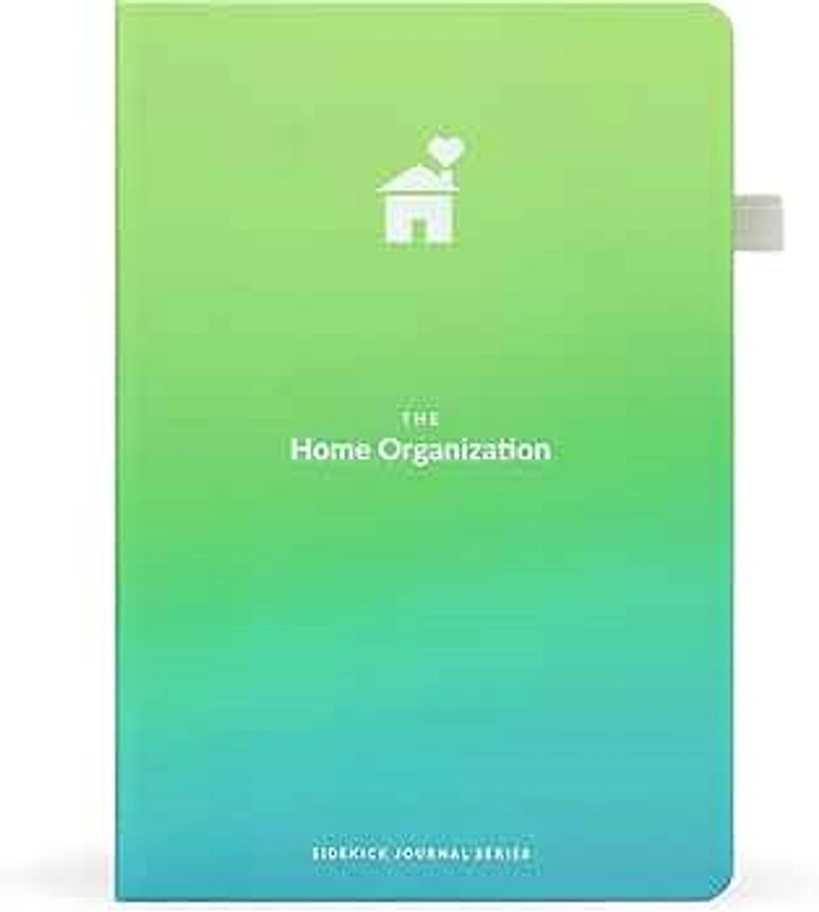 The Home Organization Sidekick Journal by Habit Nest. A Step-by-Step Guide to Declutter, and Organize your Home. Coaches you through Decluttering your Home, Room by Room.