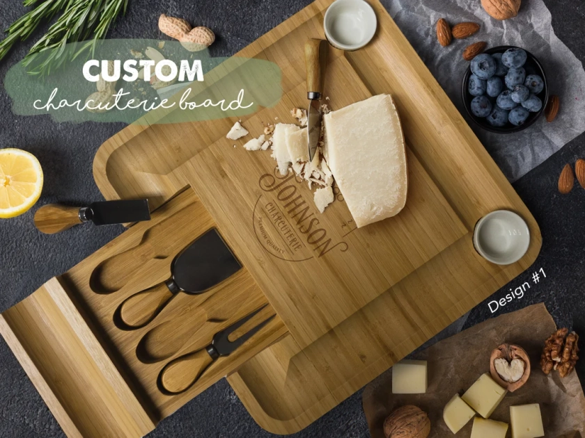 Personalized Charcuterie Board, Personalized Cheese Board, Charcuterie Board Personalized - Etsy