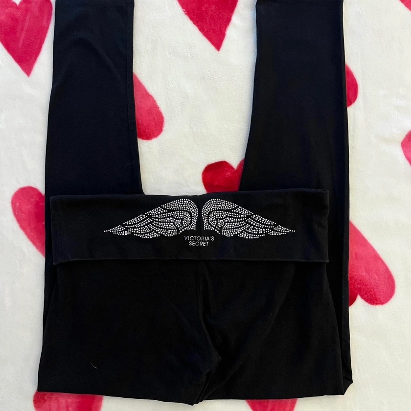 Rhinestone Wings Foldover Leggings ⭐️ ABOUT THE ITEM...