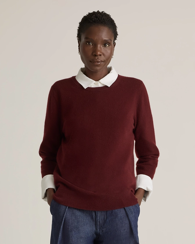 The $50 Cashmere Crewneck Sweater | Quince