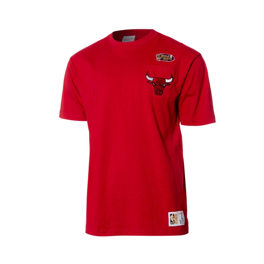 Camiseta MITCHELL&NESS Premium Pocket Chicago Bulls