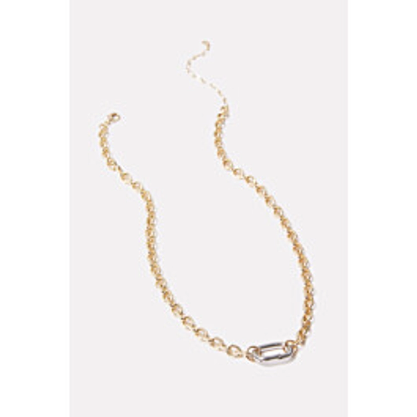 Fletcher Two Tone Necklace