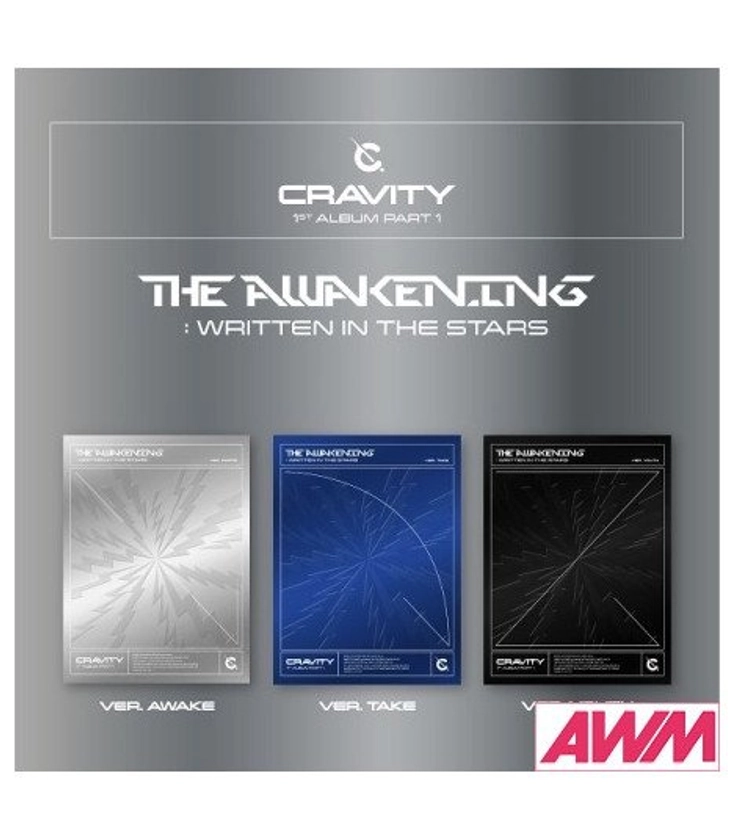 CRAVITY - 1st album Part 1 - The Awakening : Written in the Stars (édition coréenne)