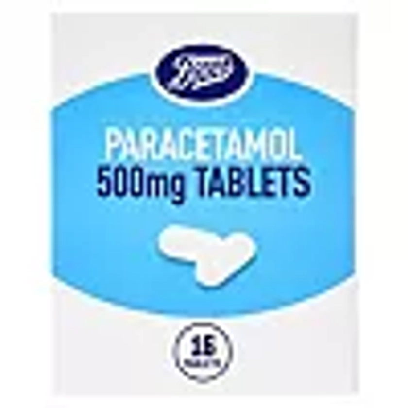 Boots Paracetamol 500mg Caplets 16s | Boots