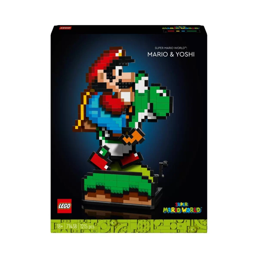 LEGO Super Mario 71438 - Super Mario World Mario & Yoshi