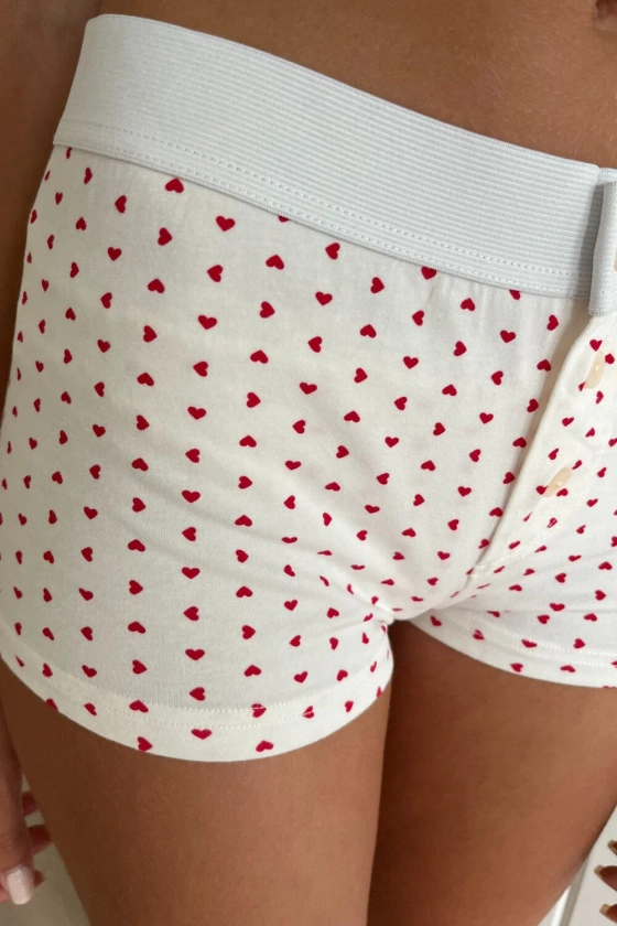 Boy Short Heart Underwear