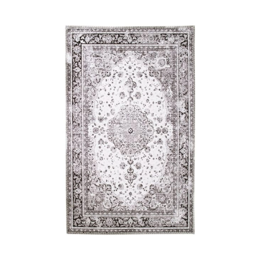 Tapis ethnique 160x230cm noir Guilietta | Maisons du Monde