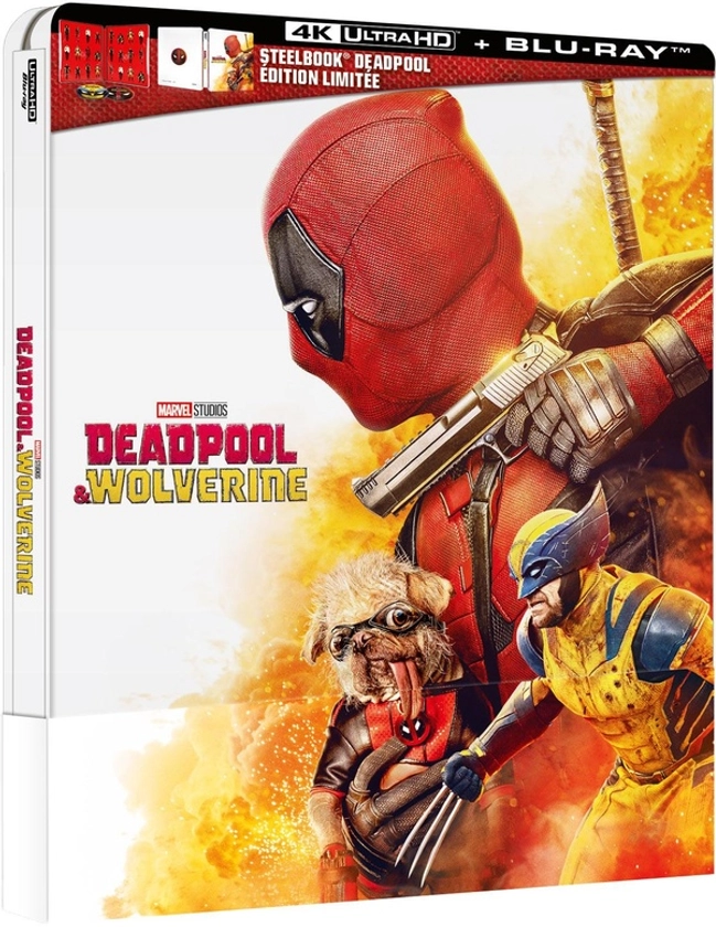 Deadpool & Wolverine - Film d'action DVD - Films Action - Aventure DVD - Films DVD & Blu-ray | Cultura