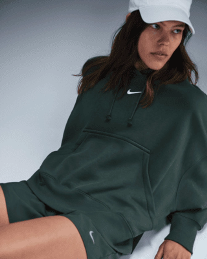 Sweat à capuche ultra-oversize Nike Sportswear Phoenix Fleece pour femme