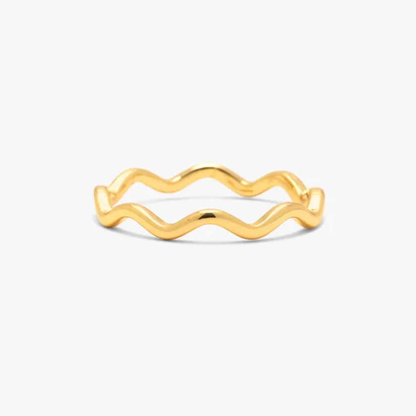 Wiggle Ring Gold / 4
