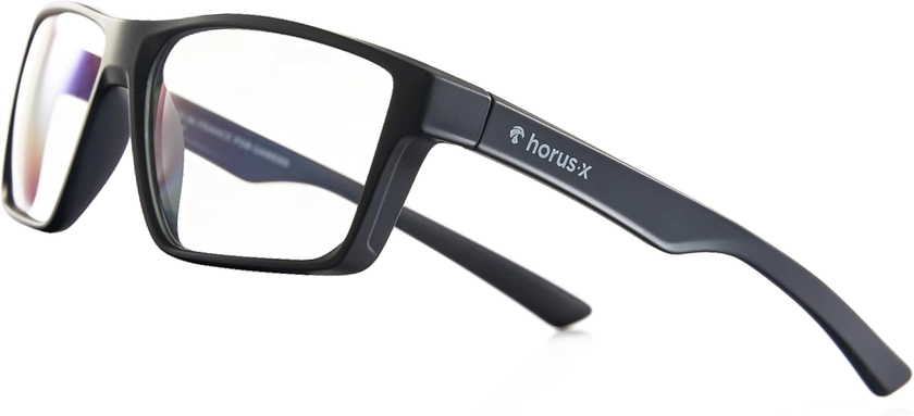 Horus X ® • Lunette Gaming • Lunette Anti Lumiere Bleue Lunettes Ecran PC | Anti Fatigue & Migraine Oculaire